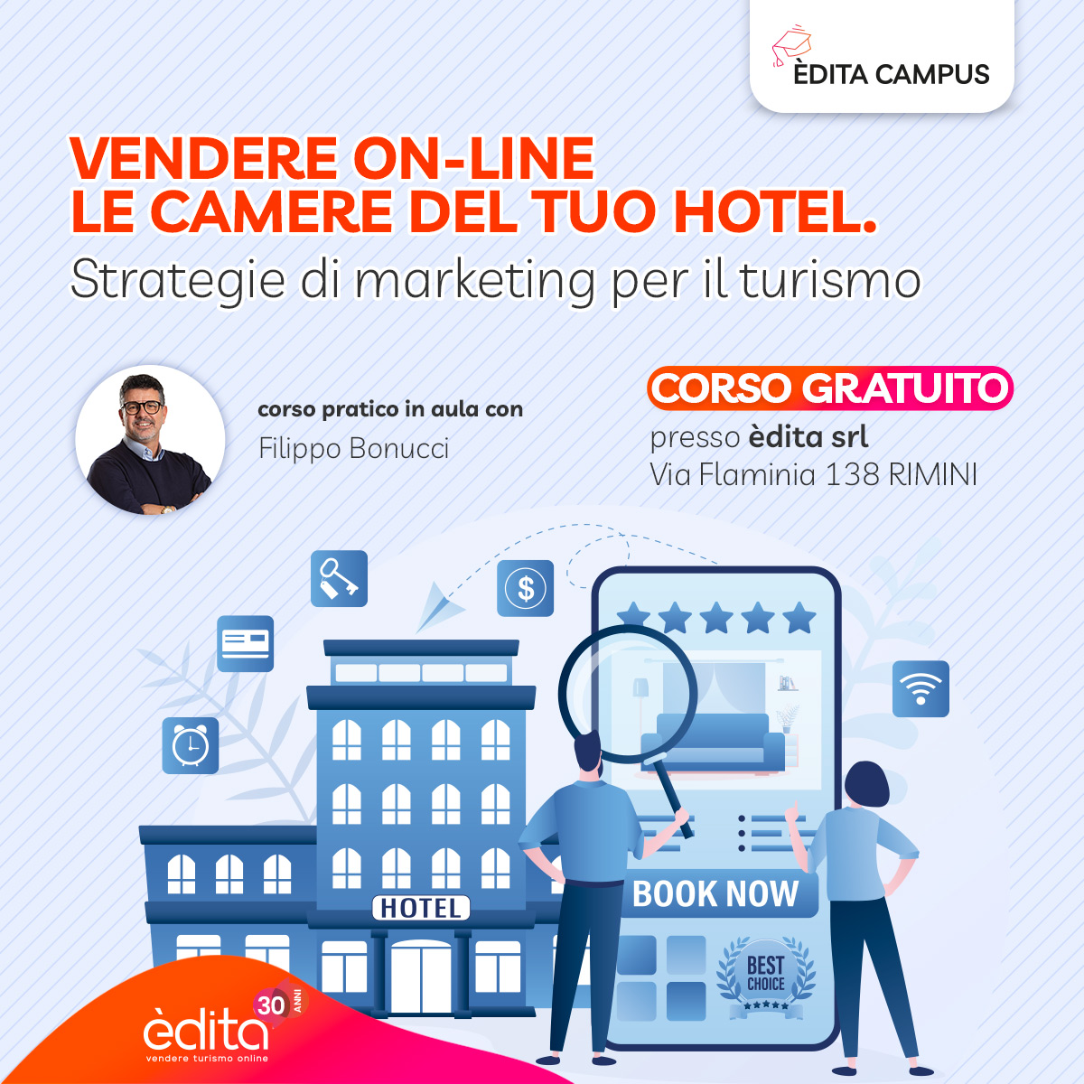 Vendere online le camere del tuo hotel