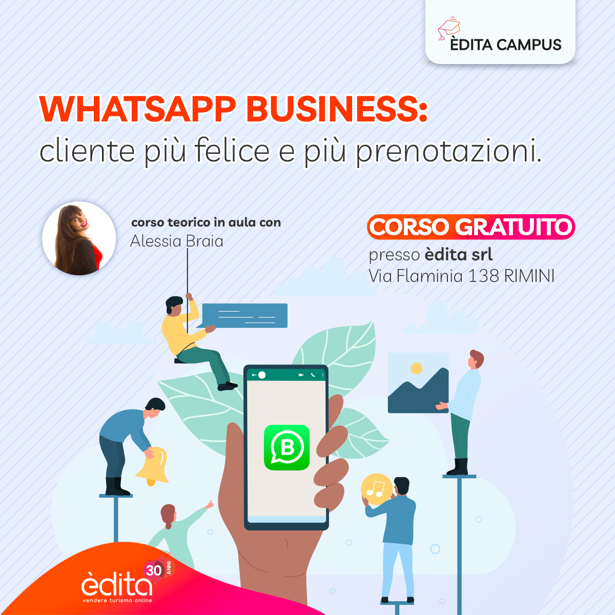 WhatsApp Business: cliente più felice e più prenotazioni